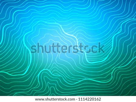 Light Blue, Green vector natural abstract pattern. Geometric doodle illustration in Origami style with gradient. The pattern can be used for wallpapers and coloring books.