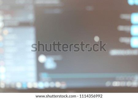 Blurred my desktop of laptop for background 