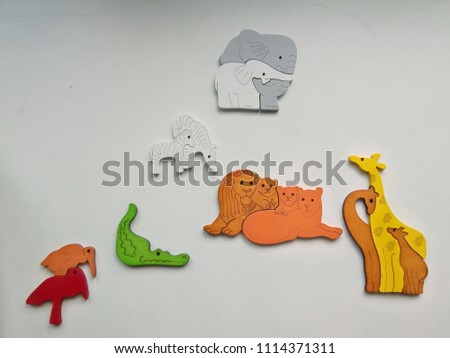 jigsaw safari animals 