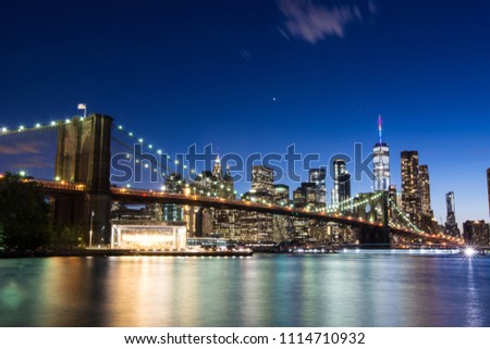 NYC New York cityscape