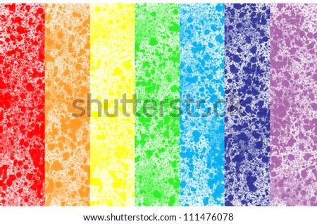 background of rainbow color splash