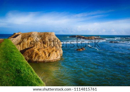 View of the Fort Galle and sea, Sri Lanka