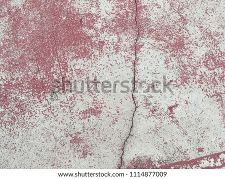 Grunge old red cement floor background