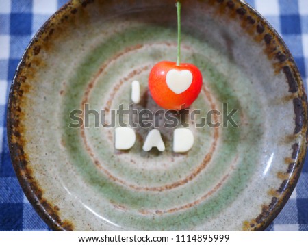 Picture of Father's Day Plate