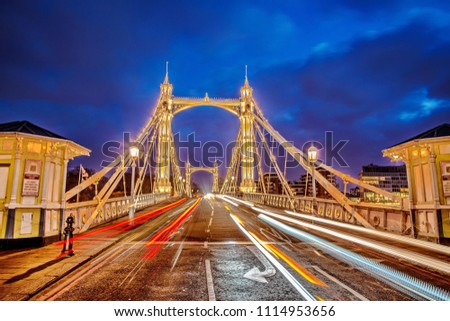 Albert Bridge, London	