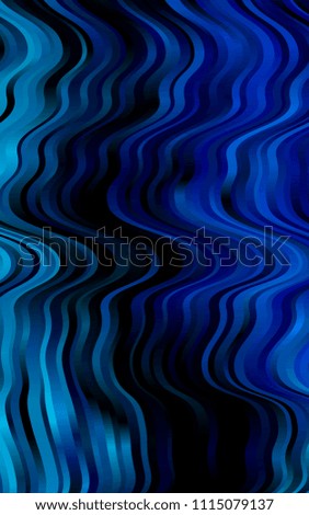 Dark BLUE template with bubble shapes. Brand-new colored illustration in marble style with gradient. The elegant pattern for brand book.