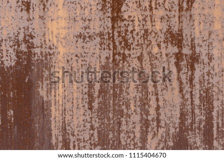 Grunge texture. Old paint on a rusty metal surface. For background and design.
