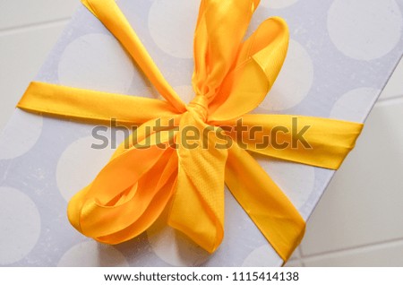 beautiful gift box on a black background, box for an original gift