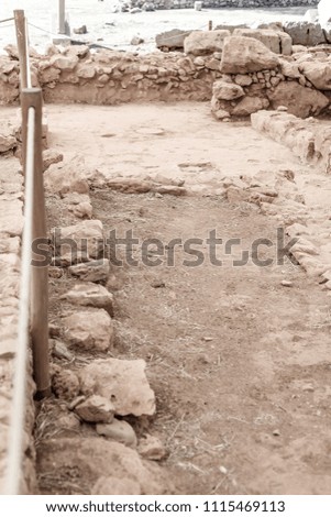 photos of excavations in Greece