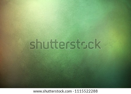 Green yellow painting texture for designer background. Bright abstract space with spots for filling. Colorful wall. The rumpled plane. Raster image. Royalty-Free Stock Photo #1115522288