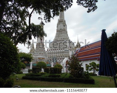 famous temple wat  of Thailand