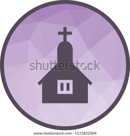 Church, cross, easter