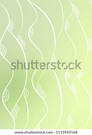 Light Green natural elegant background. Blurred decorative design in Indian style with Zen tangles. Hand painted design for web, wrapping, wallpaper.