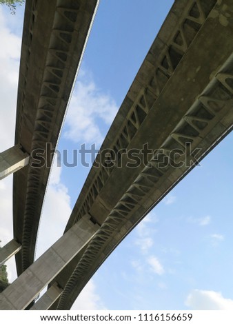 Elevated Highway Bridge