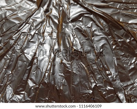 Bad aluminium gold foil