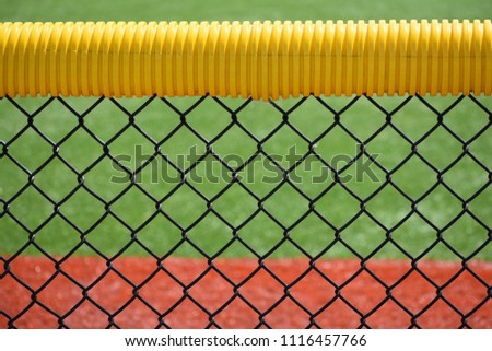 Baseball field fence