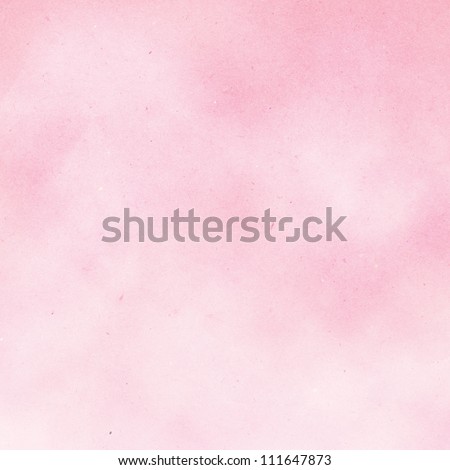 pink watercolor painted paper texture background. Royalty-Free Stock Photo #111647873