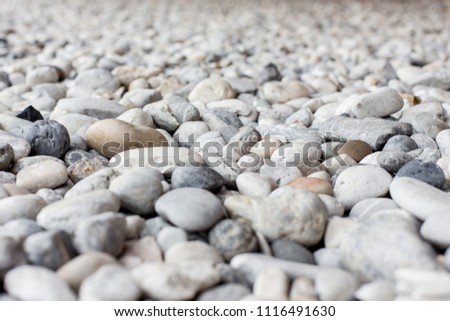 Pattern of pebble texture background