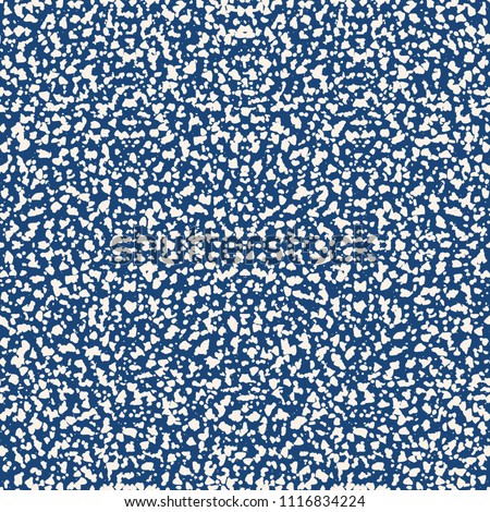 Shibori pattern. White blue tie dye seamless texture. Monochrome vector design print. Mimimalistic graphic repeating tile. Kimono background. Modern abstract linear ornament. 