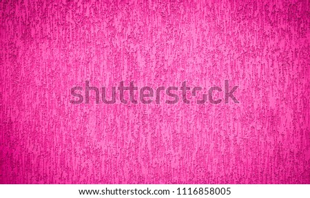 Decorative pink wall plaster pattern stylized in bark beetle texture