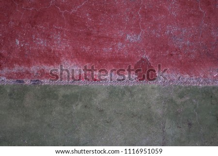 Red and Green Concrete Texture Dirty Stucco Cement Plaster Materials Texture