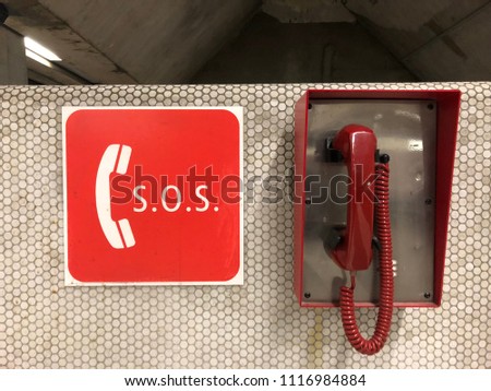 S.O.S. RED PHONE - EMERGENCY CALL - 911 
