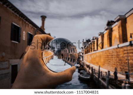 Canals, streets and boats in Venice, Italy travel photography