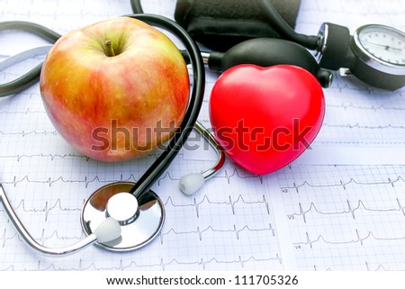 Health care and healthy living Royalty-Free Stock Photo #111705326