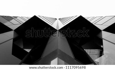 San Francisco architecture. Taken in the downtown core of the city Royalty-Free Stock Photo #1117095698