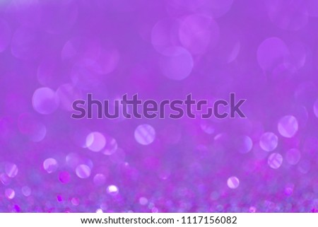 Abstract elegant pink purple glitter vintage sparkle with bokeh defocused for party invitation happy New Year, birthday card