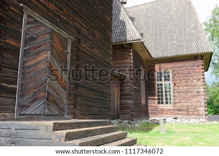 Wooden chruch in petajavesi Unesco world heritage site