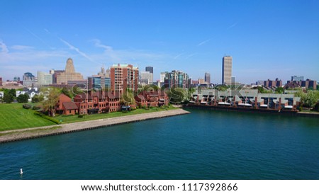 A view of Buffalo city