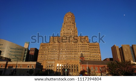 The town hall of Buffalo city