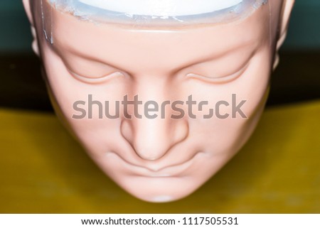 Neurosurgical mask for radiosurgery
