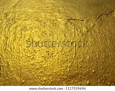 Old gold or foil cement texture for abstract