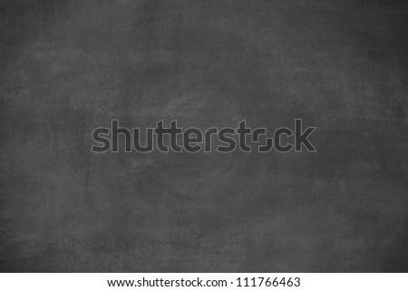 blank slightly dirty blackboard / chalkboard