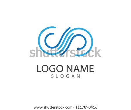 Infinity symbol illustration design
