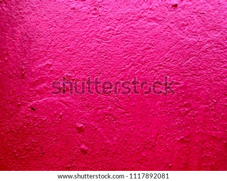 Red color paint cement wall texture for background design