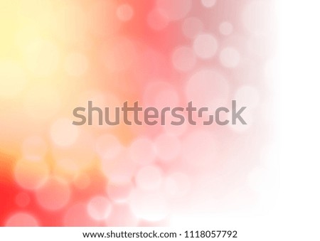 Light Red vector blurred shine abstract template. A vague abstract illustration with gradient. Brand new design for your business.