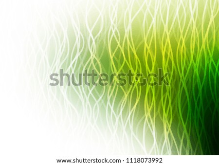 Light Green vector background with bubble shapes. A completely new color illustration in marble style. A new texture for your  ad, booklets, leaflets.