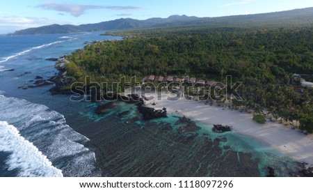 Samoan Coastal View Royalty-Free Stock Photo #1118097296