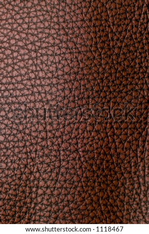Photograph of textured leather for background material.