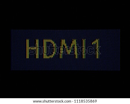 Close up of lcd tv display, texture pixel .