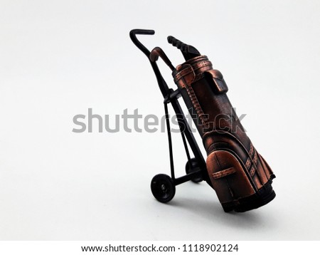metal golf cart