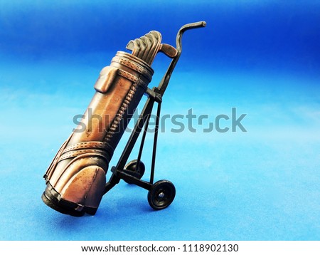 metal golf cart