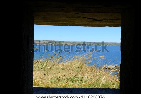 window with ocean view