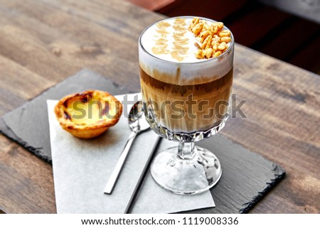 coffee with popcorn