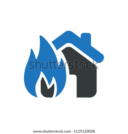 House on Fire Icon