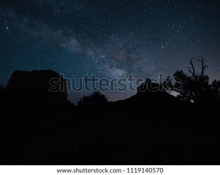Milky Way Bell Rock Sedona Arizona