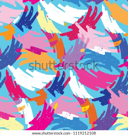 Color bright splash pattern, color background